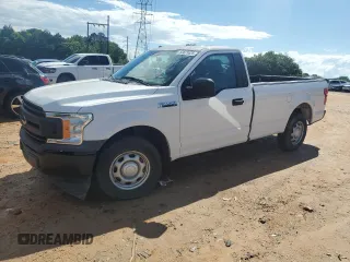 2018 Ford F-150 XL z VIN 1FTMF1CB3JKE34065, wystawiony jako Copart lot #56675625 z przebiegiem 129 358 mil mil oraz Szkoda całkowita • Salvage title. Historia ofert i sprzedaży dostępna na DreamBid. Obrazek 1.