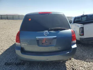 2008 Nissan Quest with VIN 5N1BV28U18N103015, listed as a Copart auction lot 70055624 with 0 mi miles and Salvage Title. Bid and sale history available at carsss.com. Image 6.