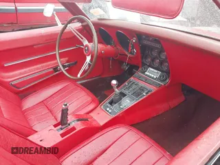 1968 Chevrolet Corvette z VIN 0000194678S415077, wystawiony jako IAAI lot #42422867 z przebiegiem 53 199 mil mil oraz . Historia ofert i sprzedaży dostępna na DreamBid. Obrazek 5.