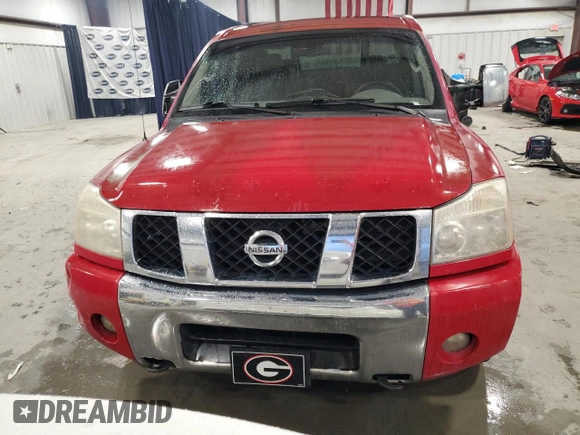 2007 Nissan Titan XE with VIN 1N6BA07A17N222447, listed as a Copart auction lot 43506885 with 559,756 mi miles and Non Repairable. Bid and sale history available at carsss.com. Image 5.