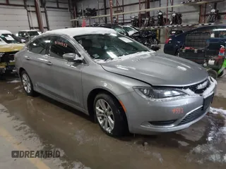 2015 Chrysler 200 Limited z VIN 1C3CCCAB0FN594658, wystawiony jako IAAI lot #41309552 z przebiegiem 118 892 mil mil oraz . Historia ofert i sprzedaży dostępna na DreamBid. Obrazek 1.