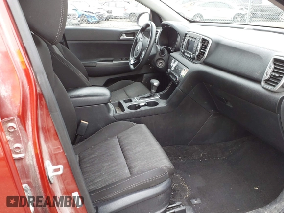 2017 Kia Sportage LX with VIN KNDPMCAC7H7153099, listed as a IAAI auction lot 40939155 with 133,394 mi miles and . Bid and sale history available at carsss.com. Image 5.