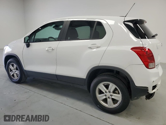 2022 Chevrolet Trax LS with VIN KL7CJNSM9NB512209, listed as a Copart auction lot 52256345 with 60,571 mi miles and Clean Title. Bid and sale history available at carsss.com. Image 2.