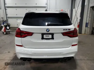 2020 BMW X3 M Competition with VIN 5YMTS0C08L9B85265, listed as a Copart auction lot 76744614 with 39,577 mi miles and Salvage Title. Bid and sale history available at carsss.com. Image 6.