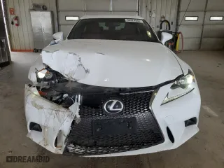 2014 Lexus IS 250 with VIN JTHCF1D22E5012950, listed as a Copart auction lot 50424565 with 183,069 mi miles and Salvage Title. Bid and sale history available at carsss.com. Image 5.