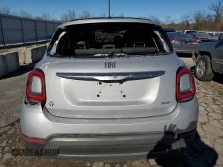 2022 FIAT 500X Trekking with VIN ZFBNF3B18NP980302, listed as a Copart auction lot 43127195 with 27,473 mi miles and Salvage title. Bid and sale history available at DreamBid. Image 6.