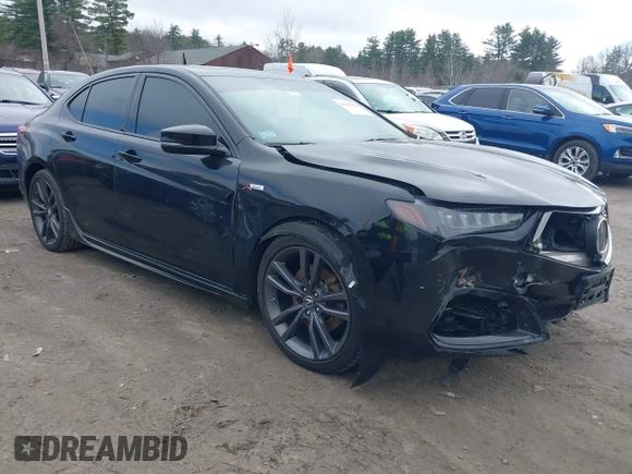 2018 Acura TLX w/A-SPEC Pkg z VIN 19UUB3F68JA004996, wystawiony jako IAAI lot #41846336 z przebiegiem 82 791 mil mil oraz . Historia ofert i sprzedaży dostępna na DreamBid. Obrazek 1.