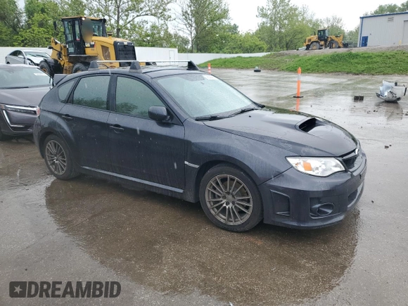 2014 Subaru WRX WRX Premium with VIN JF1GR7E68EG232022, listed as a Copart auction lot 56295655 with 91,246 mi miles and Salvage title. Bid and sale history available at DreamBid. Image 4.