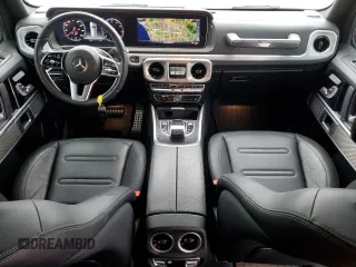 2021 Mercedes-Benz G 550 z VIN W1NYC6BJ9MX382795, wystawiony jako Copart lot #58592125 z przebiegiem 45 513 mil mil oraz Szkody całkowita. Historia ofert i sprzedaży dostępna na DreamBid. Obrazek 8.
