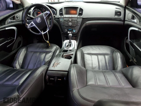 2013 Buick Regal Premium 1 with VIN 2G4GS5ER3D9221533, listed as a Copart auction lot 42014775 with 200,099 mi miles and Salvage title. Bid and sale history available at DreamBid. Image 8.
