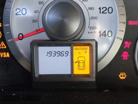 2009 Honda Pilot EX-L with VIN 5FNYF48559B034121, listed as a IAAI auction lot 41928138 with 193,969 mi miles. Bid and sale history available at carsss.com. Image 7.