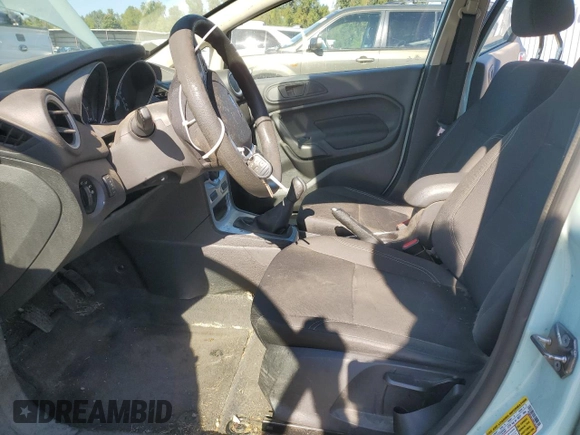 2017 Ford Fiesta SE с VIN 3FADP4BJ0HM135309, выставлен на аукционе Copart как лот 74462544 с пробегом 121 747 миль миль и Списание • Salvage title. История ставок и продаж доступна на DreamBid. Изображение 7.