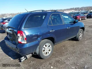 2003 Acura MDX Touring Pkg RES w/Navigation System with VIN 2HNYD18943H548920, listed as a IAAI auction lot 41850286 with 149,200 mi miles. Bid and sale history available at carsss.com. Image 4.