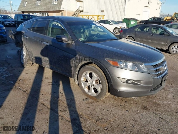 2011 Honda Accord Crosstour EX-L with VIN 5J6TF2H50BL003502, listed as a IAAI auction lot 41441936 with 166,177 mi miles. Bid and sale history available at carsss.com. Image 1.