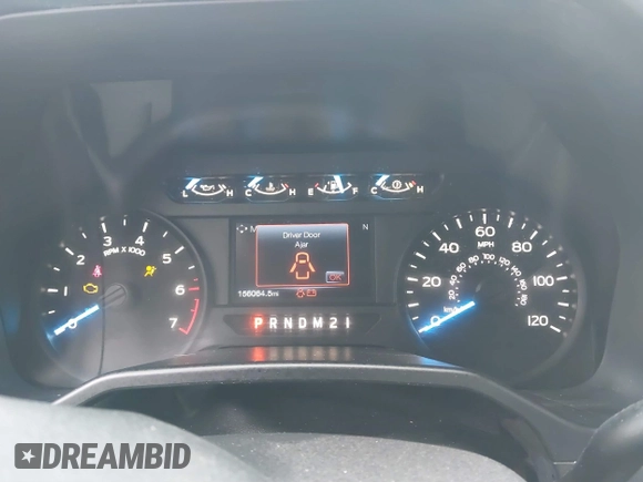 2017 Ford F-150 XL with VIN 1FTEW1EF5HKC04641, listed as a IAAI auction lot 41304620 with 156,064 mi miles. Bid and sale history available at carsss.com. Image 7.