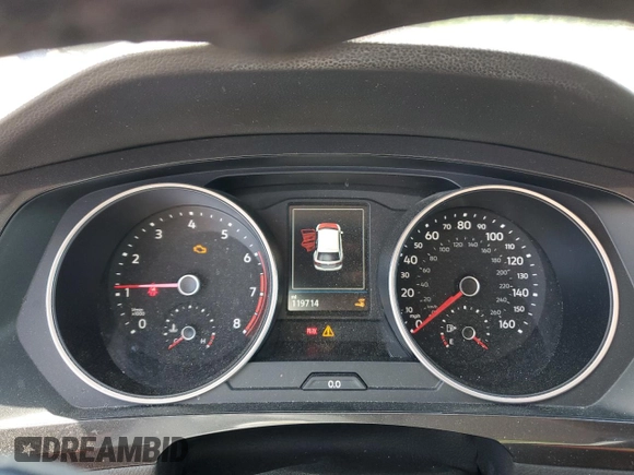 2018 Volkswagen Tiguan SEL z VIN 3VV3B7AX0JM022382, wystawiony jako Copart lot #54909245 z przebiegiem 119 714 mil mil oraz Szkoda całkowita • Salvage title. Historia ofert i sprzedaży dostępna na DreamBid. Obrazek 9.