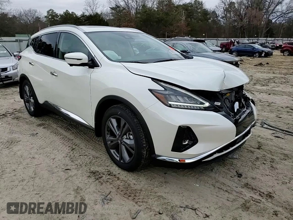 2024 Nissan Murano Platinum z VIN 5N1AZ2DS9RC126219, wystawiony jako Copart lot #86307474 z przebiegiem 452 mil mil oraz Szkoda całkowita • Salvage title. Historia ofert i sprzedaży dostępna na DreamBid. Obrazek 12.
