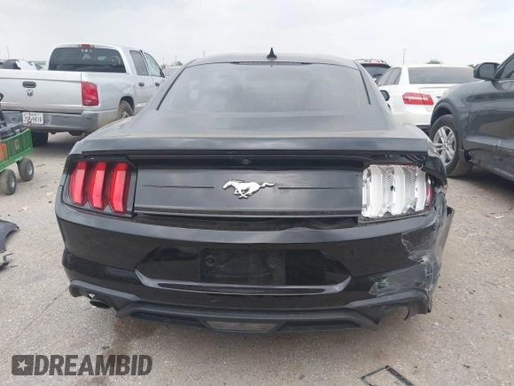 2023 Ford Mustang EcoBoost with VIN 1FA6P8TH9P5101126, listed as a IAAI auction lot 41906854 with 30,295 mi miles. Bid and sale history available at carsss.com. Image 17.