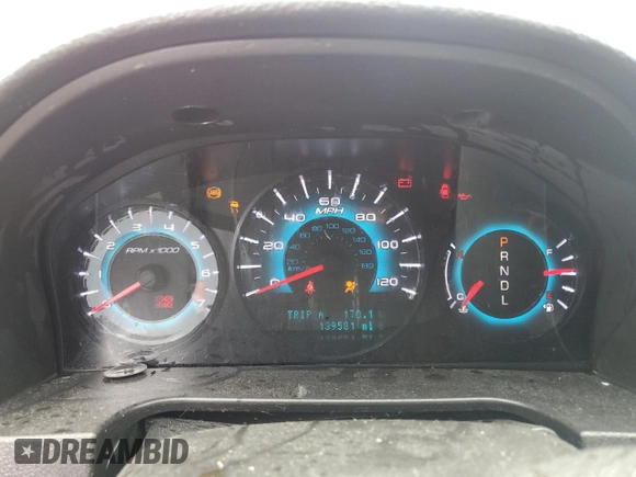 2012 Ford Fusion SE with VIN 3FAHP0HA7CR348562, listed as a Copart auction lot 60531805 with 139,581 mi miles and Salvage title. Bid and sale history available at DreamBid. Image 9.