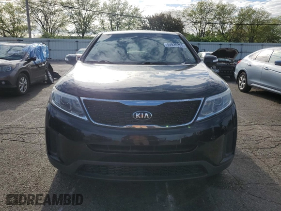 2015 Kia Sorento LX with VIN 5XYKTCA60FG568661, listed as a Copart auction lot 54926355 with 131,895 mi miles and Clean Title. Bid and sale history available at carsss.com. Image 5.