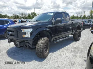 2016 Ford F-150 XL z VIN 1FTEX1C82GFB21385, wystawiony jako Copart lot #60225415 z przebiegiem 99 756 mil mil oraz Szkoda całkowita • Salvage title. Historia ofert i sprzedaży dostępna na DreamBid. Obrazek 1.