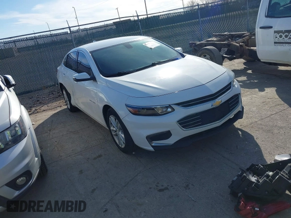 2018 Chevrolet Malibu LT with VIN 1G1ZD5ST8JF250013, listed as a IAAI auction lot 41876893 with 99,013 mi miles. Bid and sale history available at carsss.com. Image 1.