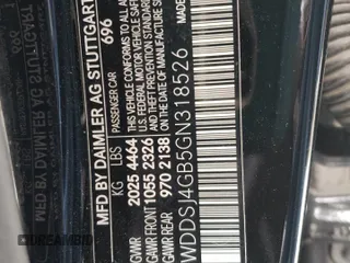 2016 Mercedes-Benz CLA with VIN WDDSJ4GB5GN318526, listed as a Copart auction lot 64144923 with 105,275 mi miles. Bid and sale history available at carsss.com. Image 12.