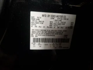 2014 Ford Edge Sport with VIN 2FMDK3AK7EBA64938, listed as a Copart auction lot 51835815 with 114,533 mi miles and Salvage Title. Bid and sale history available at carsss.com. Image 14.