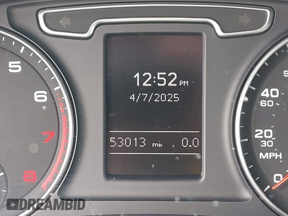 2015 Audi Q3 Premium Plus with VIN WA1EFCFSXFR009768, listed as a IAAI auction lot 41974476 with 53,013 mi miles and . Bid and sale history available at DreamBid. Image 16.