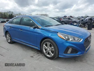 2018 Hyundai Sonata SEL with VIN 5NPE34AF8JH639903, listed as a Copart auction lot 50954785 with 71,135 mi miles and Salvage Title. Bid and sale history available at DreamBid. Image 4.