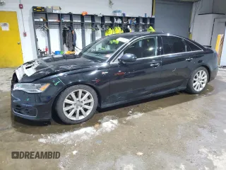 2016 Audi A6 3.0T Prestige with VIN WAUHGAFC0GN010205, listed as a Copart auction lot 42736905 with 99,508 mi miles and Salvage Title. Bid and sale history available at carsss.com. Image 1.