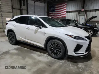 2021 Lexus RX with VIN 2T2YZMDA7MC258798, listed as a Copart auction lot 43090875 with 95,996 mi miles and Salvage Title. Bid and sale history available at carsss.com. Image 4.