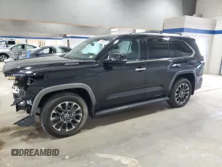 2024 Toyota Sequoia SR5 with VIN 7SVAAABA7RX031351, listed as a Copart auction lot 49860035 with 15,227 mi miles and Salvage Title. Bid and sale history available at carsss.com. Image 1.