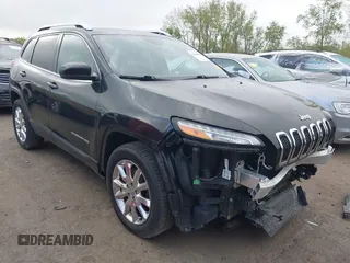 2015 Jeep Cherokee Limited with VIN 1C4PJMDS7FW718956, listed as a IAAI auction lot 42169460 with 68,573 mi miles. Bid and sale history available at carsss.com. Image 1.
