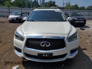 2020 Infiniti QX60 Luxe with VIN 5N1DL0MM9LC540130, listed as a Copart auction lot 62418605 with 62,913 mi miles and Salvage title. Bid and sale history available at DreamBid. Image 5.