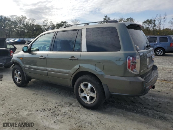 2007 Honda Pilot EX-L with VIN 5FNYF28547B038033, listed as a Copart auction lot 79601814 with 252,352 mi miles and Salvage Title. Bid and sale history available at carsss.com. Image 2.