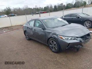 2022 Nissan Sentra SV z VIN 3N1AB8CV9NY284815, wystawiony jako IAAI lot #41504868 z przebiegiem 33 275 mil mil oraz . Historia ofert i sprzedaży dostępna na DreamBid. Obrazek 1.