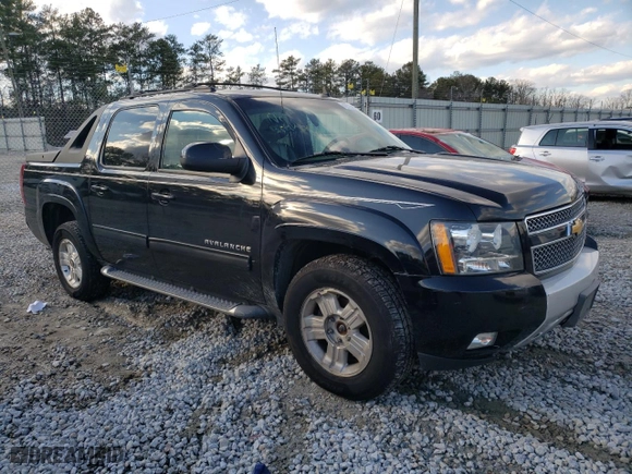 2012 Chevrolet Avalanche LT with VIN 3GNTKFE76CG188675, listed as a Copart auction lot 42225645 with 161,382 mi miles and Salvage Title. Bid and sale history available at carsss.com. Image 4.