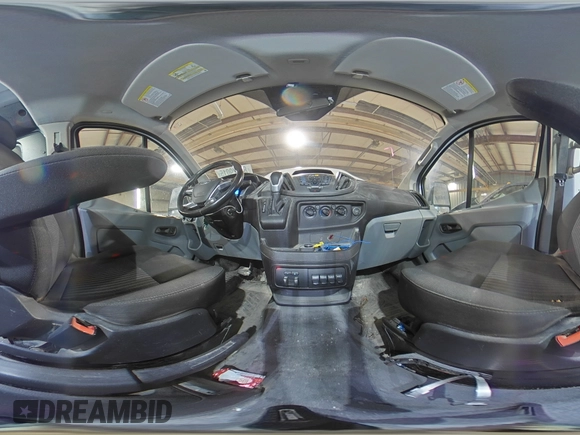 2017 Ford Transit with VIN 1FTYR1ZM9HKA84842, listed as a Copart auction lot 87729015 with 126,739 mi miles and Salvage Title. Bid and sale history available at DreamBid. Image 13.
