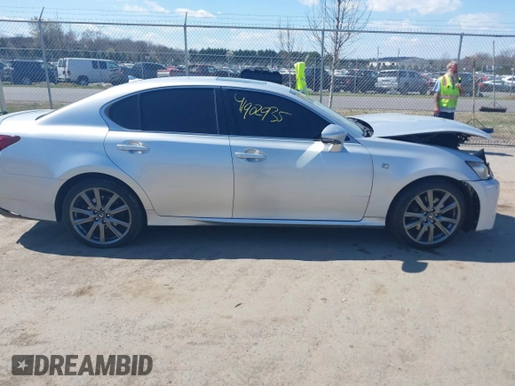 2013 Lexus GS 350 with VIN JTHCE1BL6D5017064, listed as a IAAI auction lot 41902935 with 147,881 mi miles. Bid and sale history available at carsss.com. Image 13.