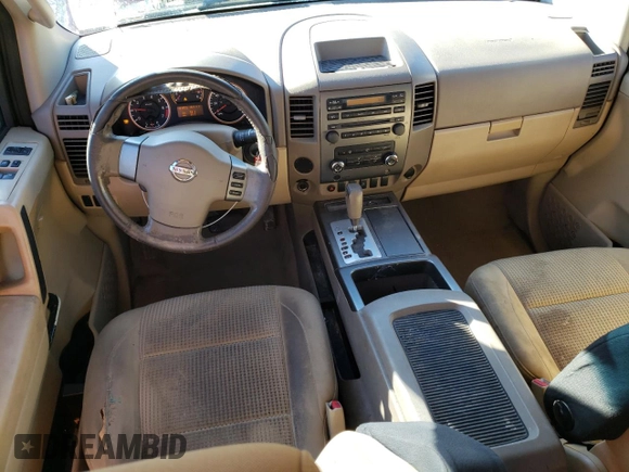2008 Nissan Titan XE z VIN 1N6BA06A78N315654, wystawiony jako Copart lot #82987544 z przebiegiem 193 955 mil mil oraz Szkoda całkowita • Salvage title. Historia ofert i sprzedaży dostępna na DreamBid. Obrazek 8.