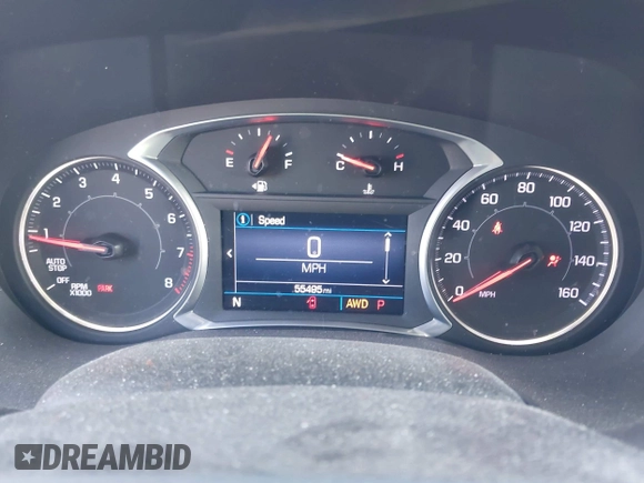 2020 GMC Acadia SLE with VIN 1GKKNRLS0LZ220366, listed as a IAAI auction lot 41952326 with 55,495 mi miles and . Bid and sale history available at DreamBid. Image 7.