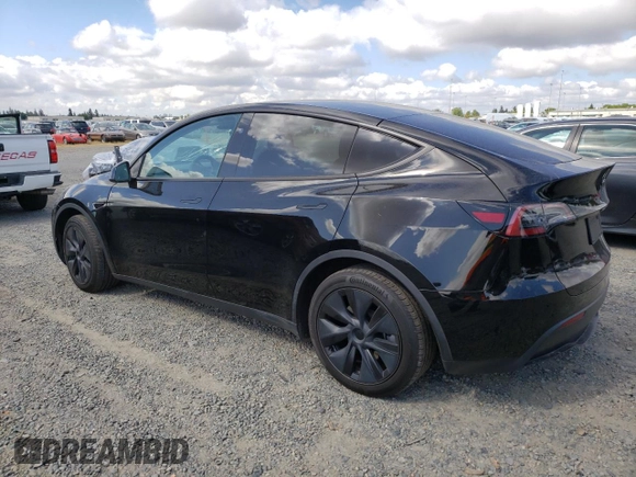 2024 Tesla Model Y Long Range с VIN 7SAYGAEE6RF127846, выставлен на аукционе Copart как лот 56968035 с пробегом 23 328 миль миль и Списание • Salvage title. История ставок и продаж доступна на DreamBid. Изображение 2.