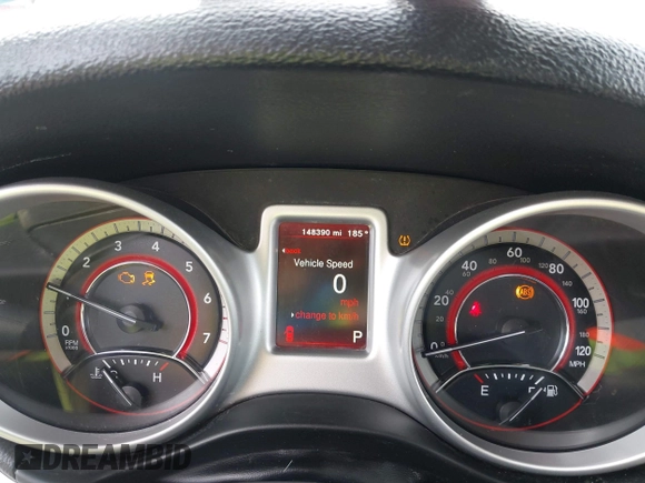 2019 Dodge Journey SE with VIN 3C4PDCBB8KT844800, listed as a IAAI auction lot 41721062 with 148,390 mi miles and . Bid and sale history available at DreamBid. Image 7.