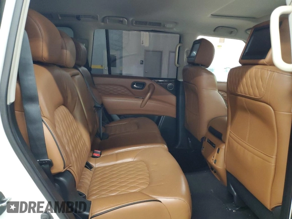 2019 Infiniti QX80 Luxe with VIN JN8AZ2NC0K9460111, listed as a Copart auction lot 53490725 with 148,061 mi miles and Salvage Title. Bid and sale history available at DreamBid. Image 11.