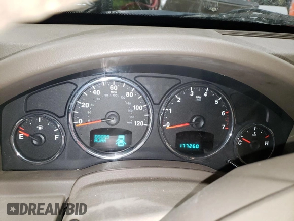 2009 Jeep Liberty Limited with VIN 1J8GP58K89W506255, listed as a Copart auction lot 50019995 with 177,260 mi miles and Clean Title. Bid and sale history available at carsss.com. Image 9.