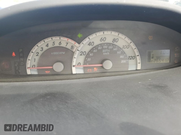 2008 Toyota Yaris with VIN JTDBT923084004162, listed as a Copart auction lot 53024565 with 265,412 mi miles and Salvage Title. Bid and sale history available at DreamBid. Image 9.