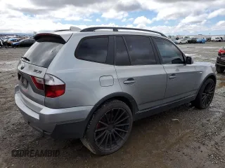 2008 BMW X3 3.0si with VIN WBXPC93498WJ04698, listed as a Copart auction lot 48931815 with 188,684 mi miles and Salvage Title. Bid and sale history available at carsss.com. Image 3.