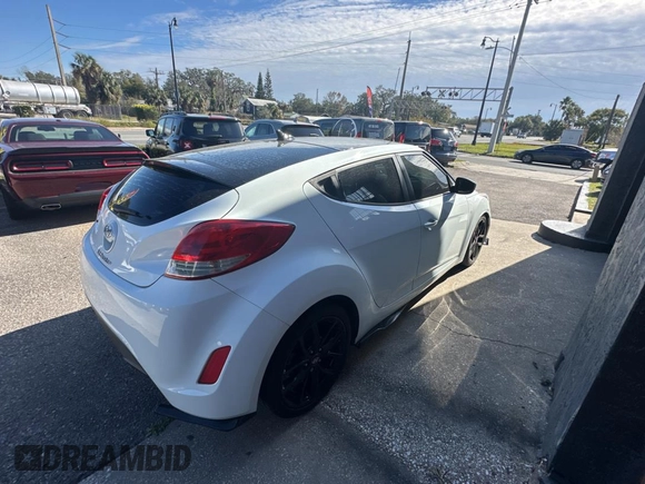 2012 Hyundai Veloster w/Gray Int with VIN KMHTC6AD6CU036826, listed as a Copart auction lot 88141445 with 169,498 mi miles and Clean title. Bid and sale history available at DreamBid. Image 4.