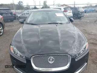 2013 Jaguar XF I4 RWD with VIN SAJWA0ES8DPS97356, listed as a IAAI auction lot 41921807 with 1 mi miles. Bid and sale history available at carsss.com. Image 6.